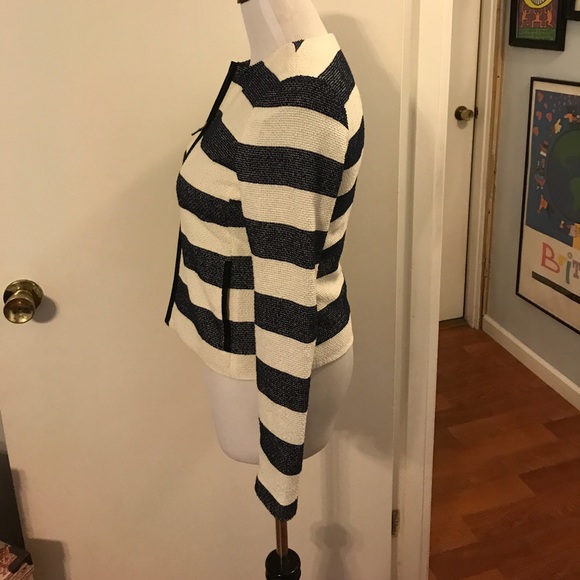 Gap collarless cotton jacket - Picture 3 of 8